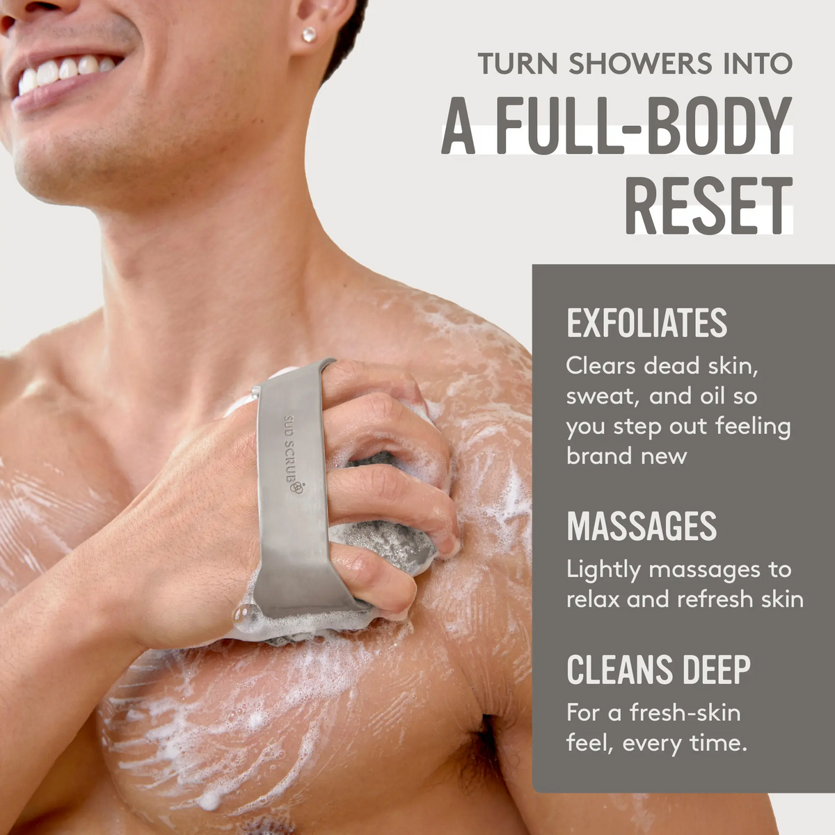 Silicone Body Scrubber