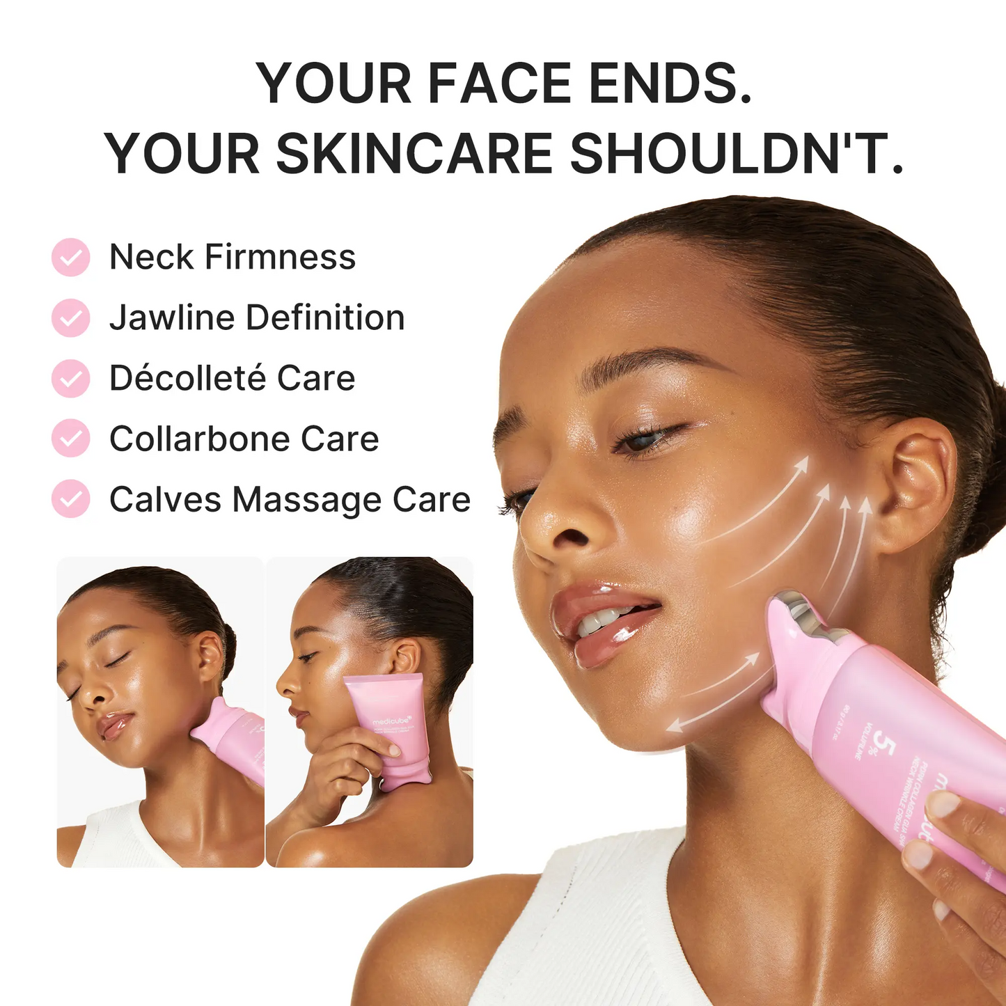 medicube PDRN Gua Sha Neck Cream
