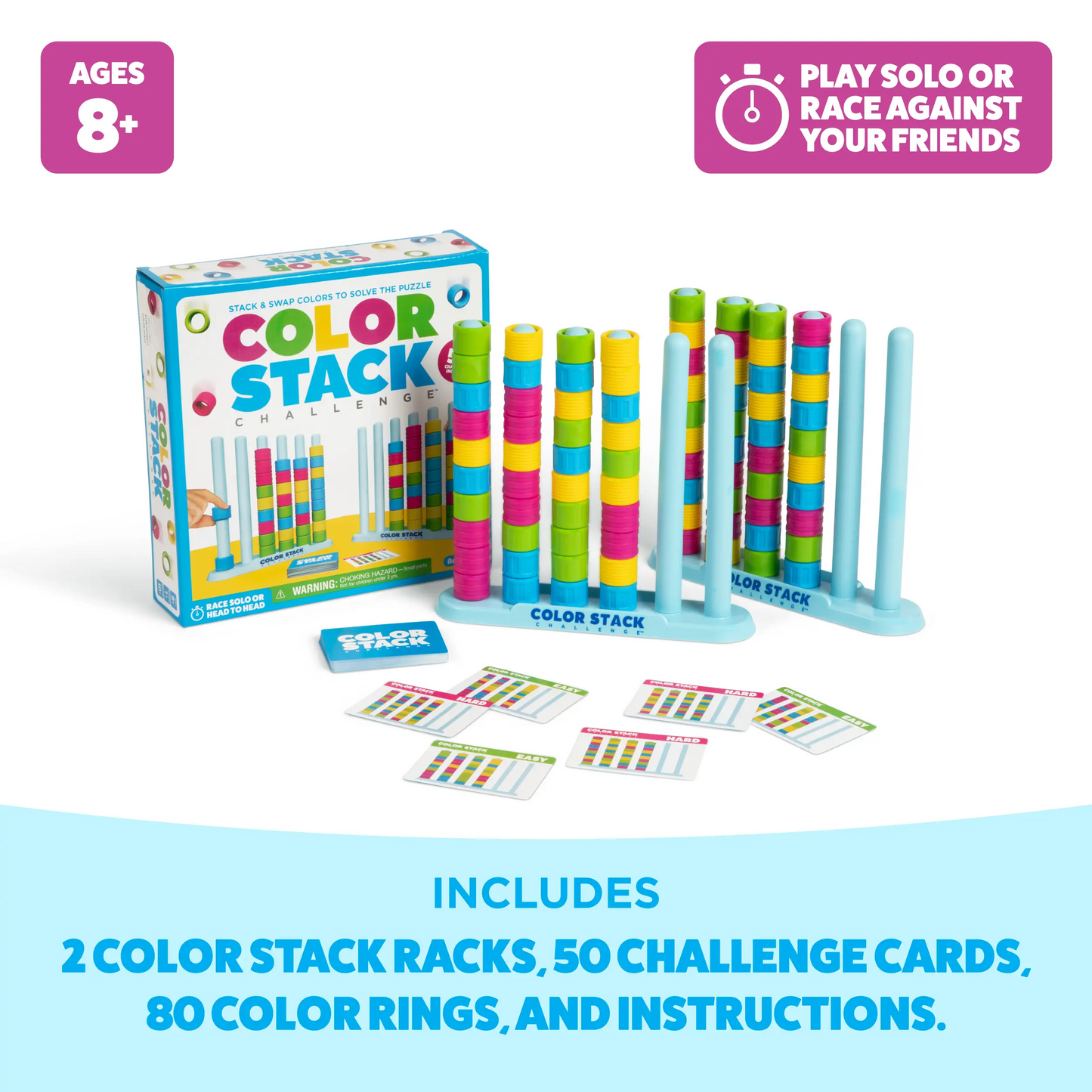 Relatable Color Stack Party Puzzle Game
