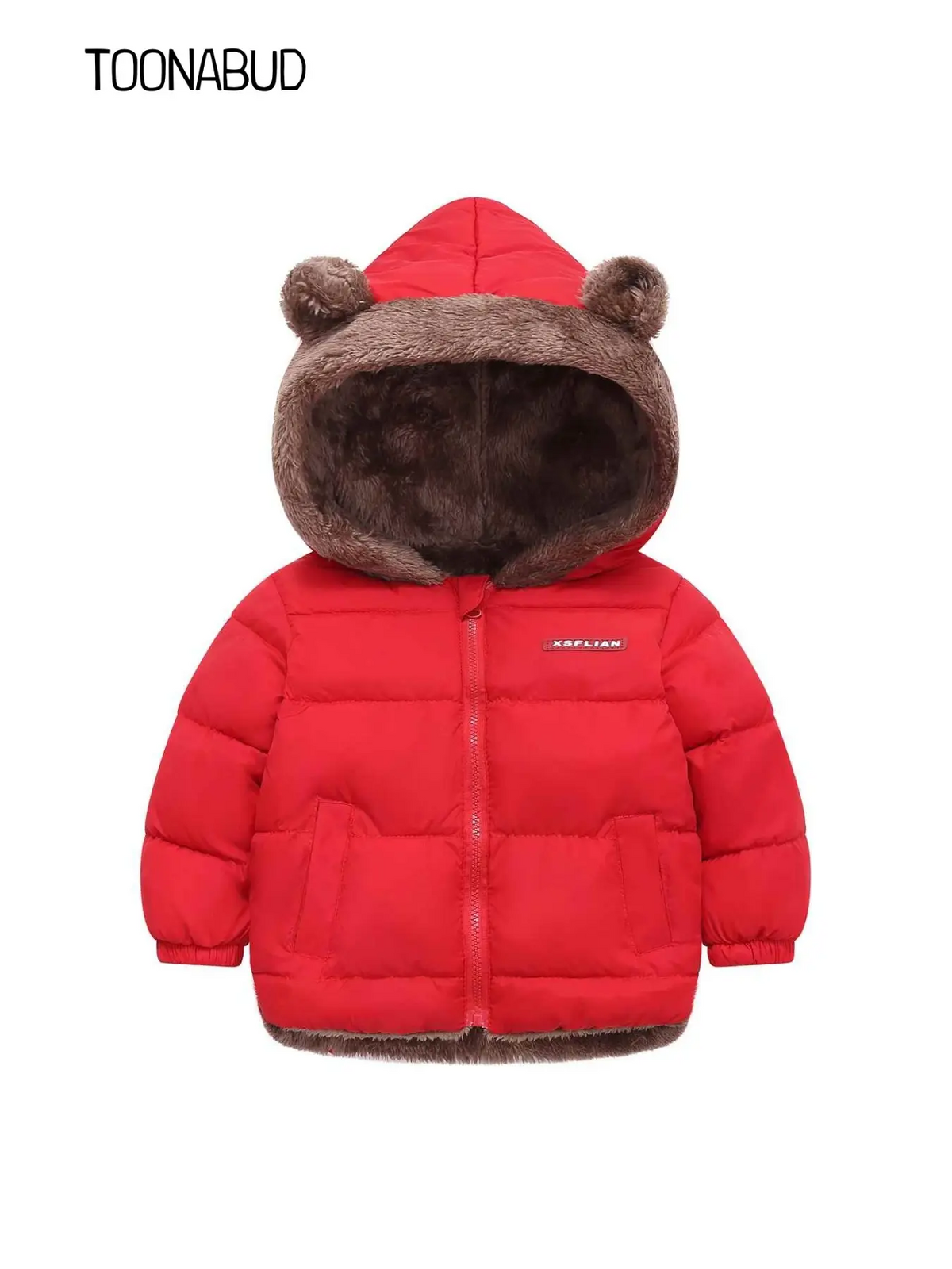 Kids Hooded Winter Coat