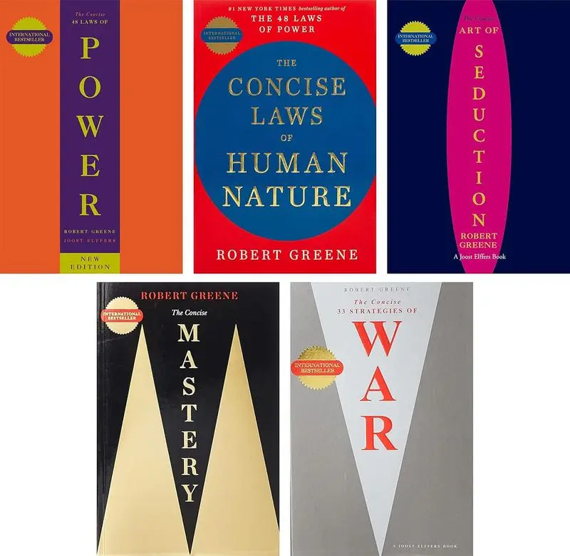 Robert Greene 5-Book Bestseller Collection Set