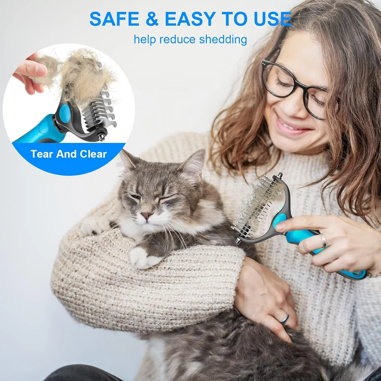 Pet Hair Deshedding Comb