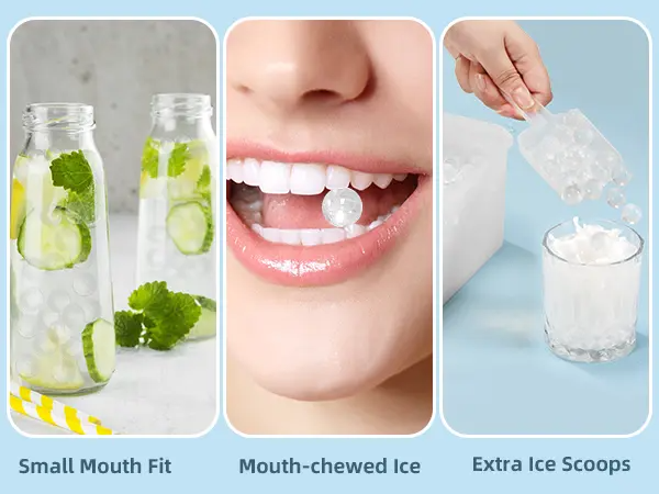 4 Pack Mini Ice Maker Tray