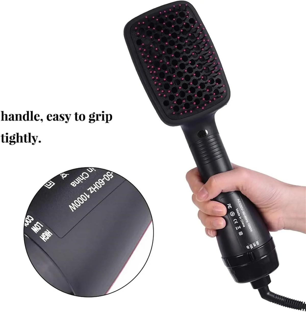 2-in-1 Hot Air Brush Comb