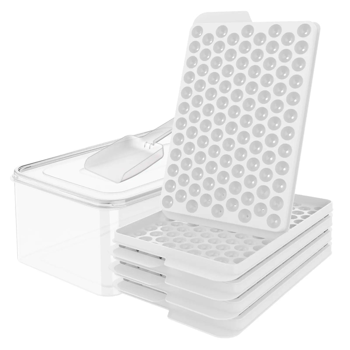 4 Pack Mini Ice Maker Tray