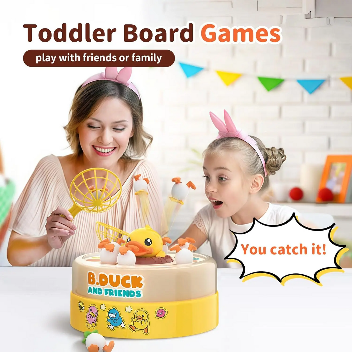 Kids Electric Duck Catch Toy