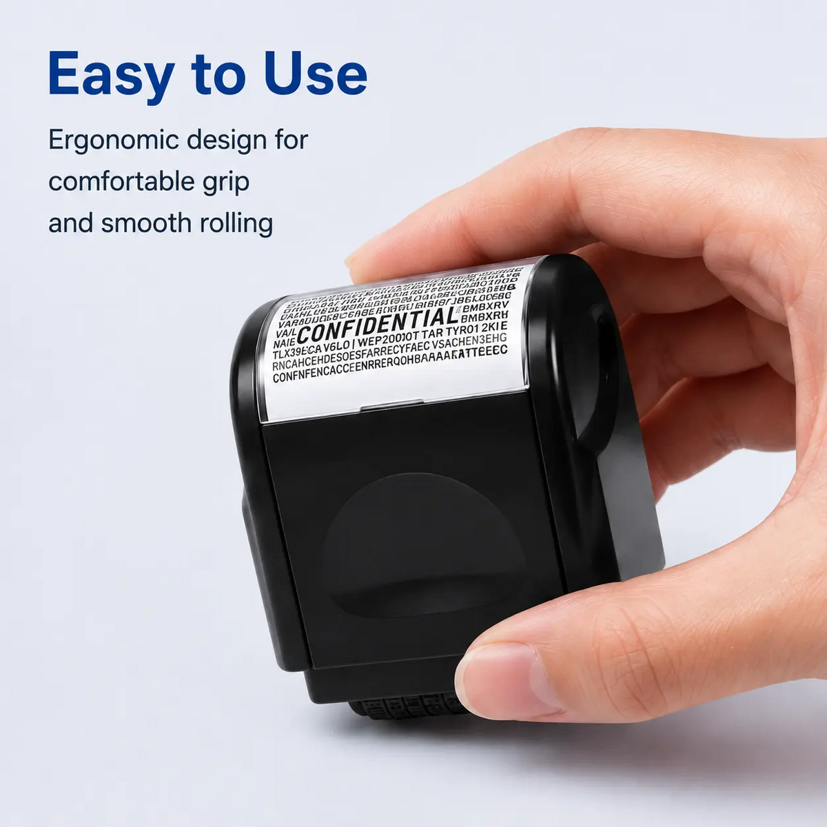 Self-Inking Privacy Data Mask Stamp