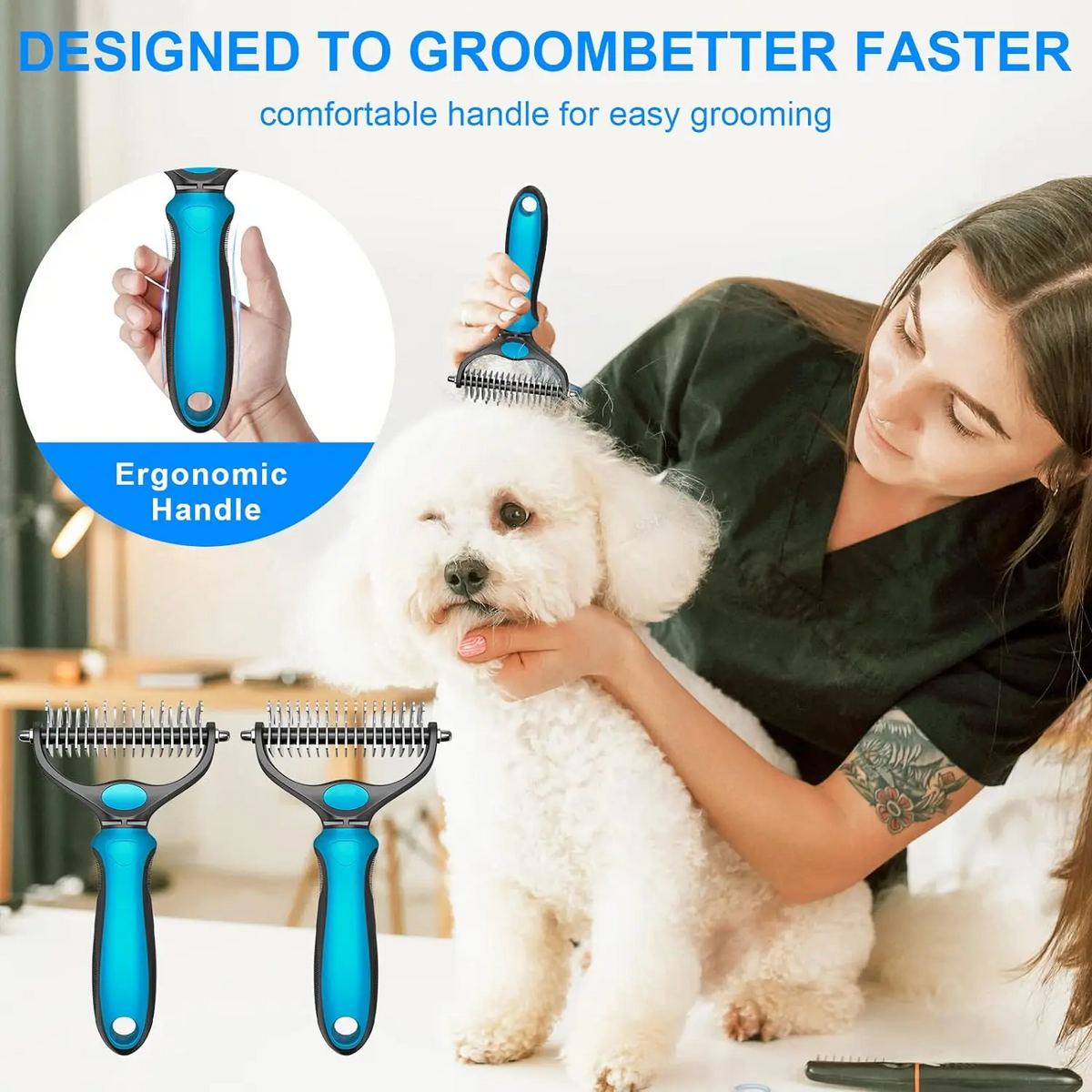 Pet Hair Deshedding Comb