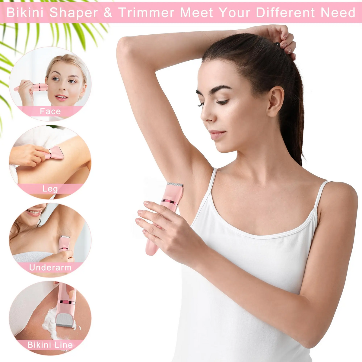 Washable Men Hair Trimmer