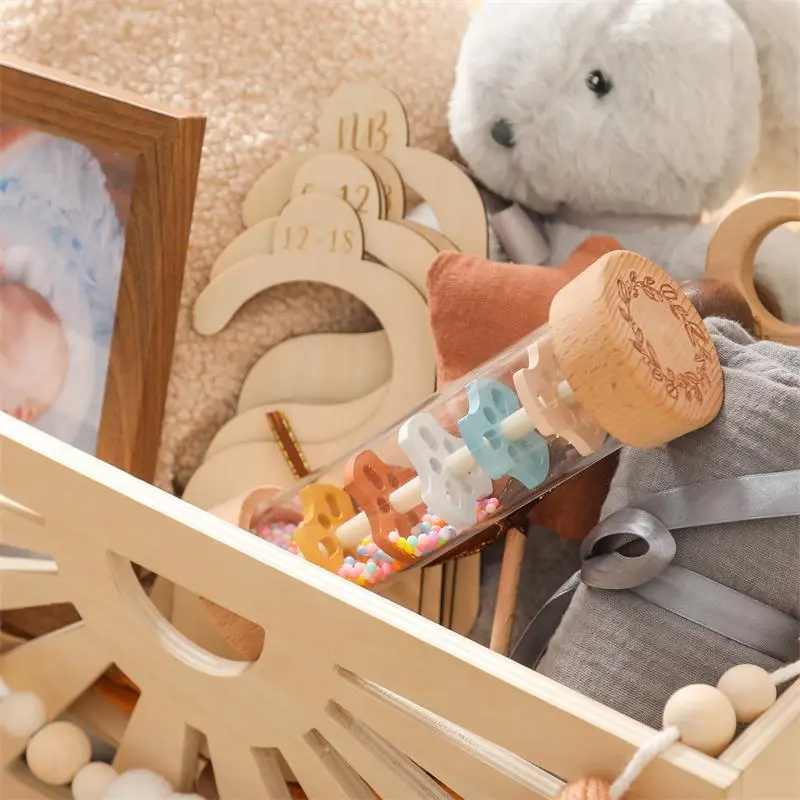 Wooden Baby Rainstick Sensory Toy