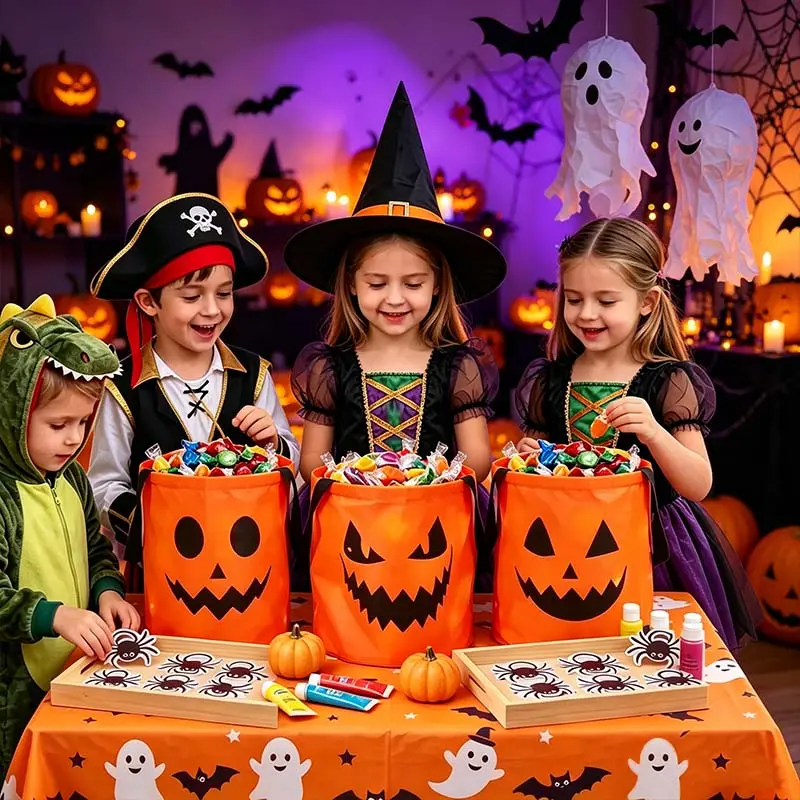 LED Pumpkin Trick Or Treat Kit