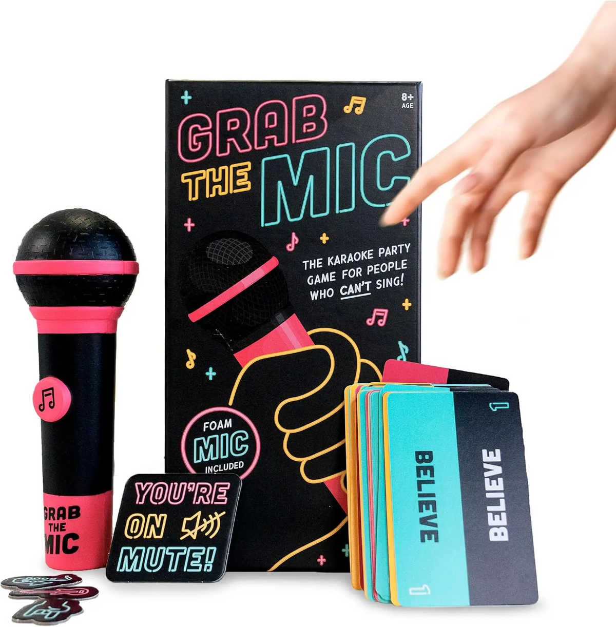 Grab The Mic Word Card Game