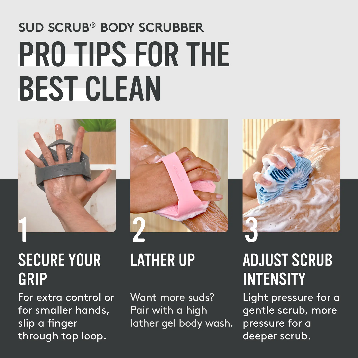 Silicone Body Scrubber