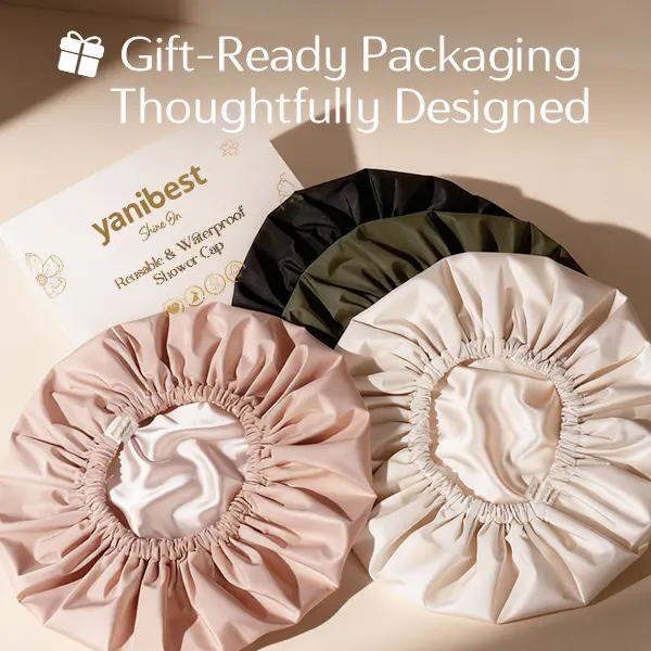 Satin Lined Shower Cap
