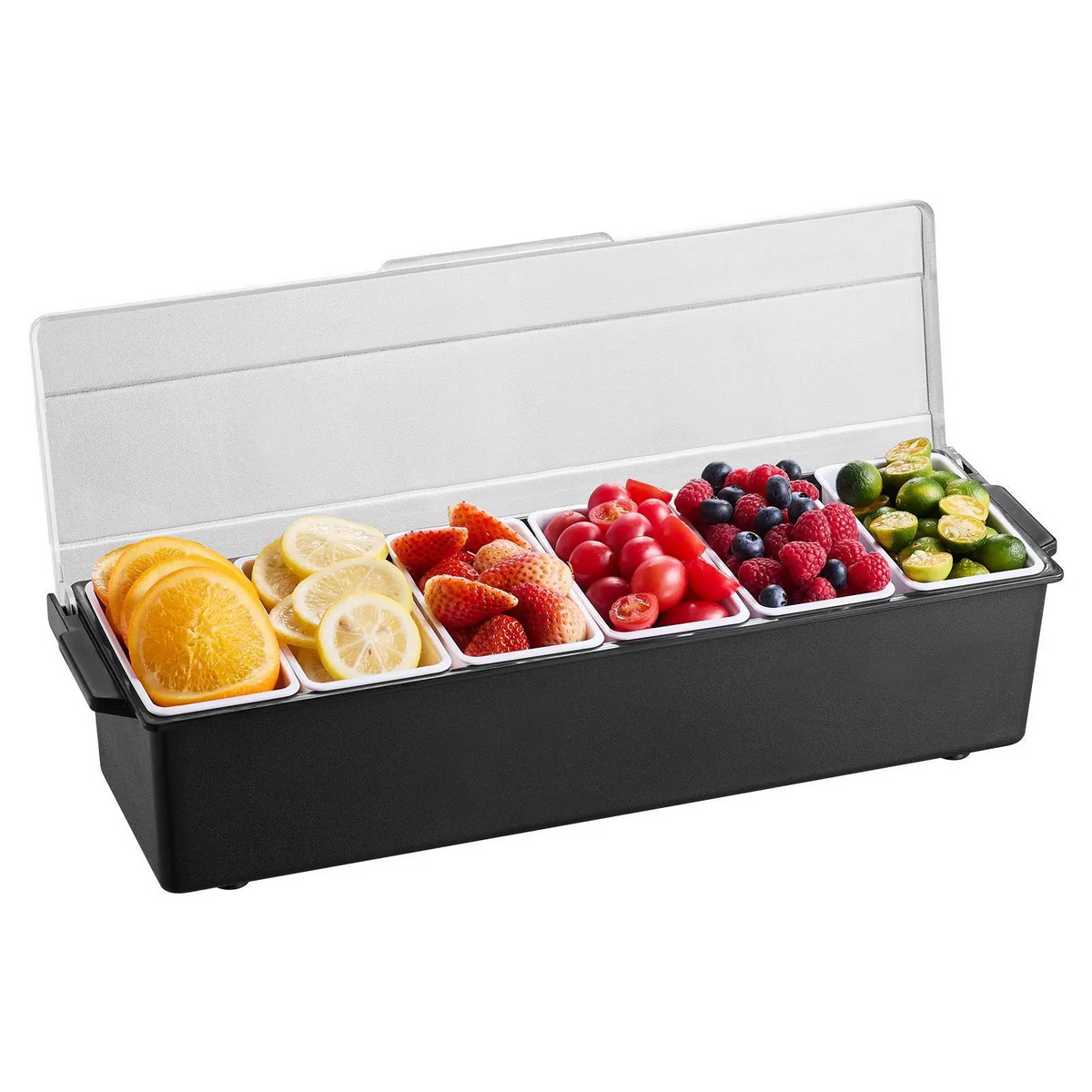 6 Compartment Chilled Food Tray