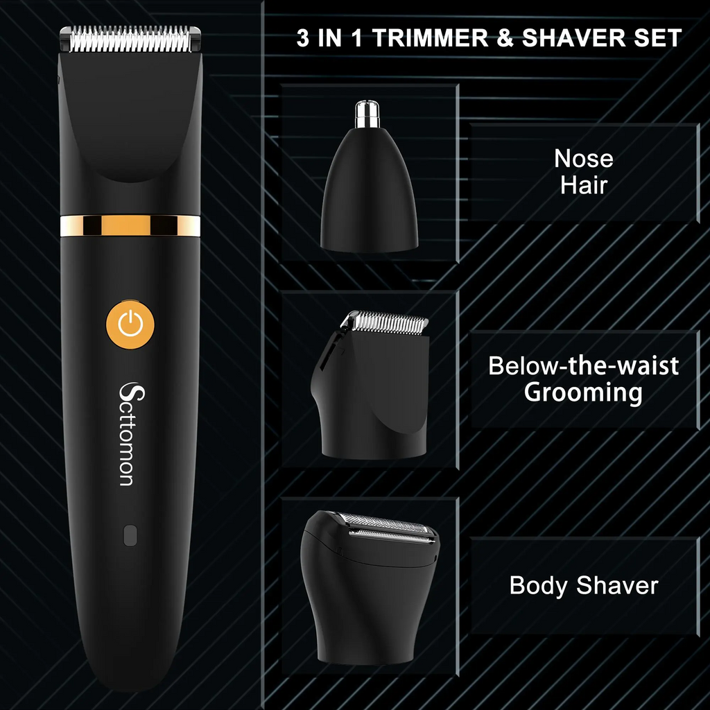 Washable Men Hair Trimmer