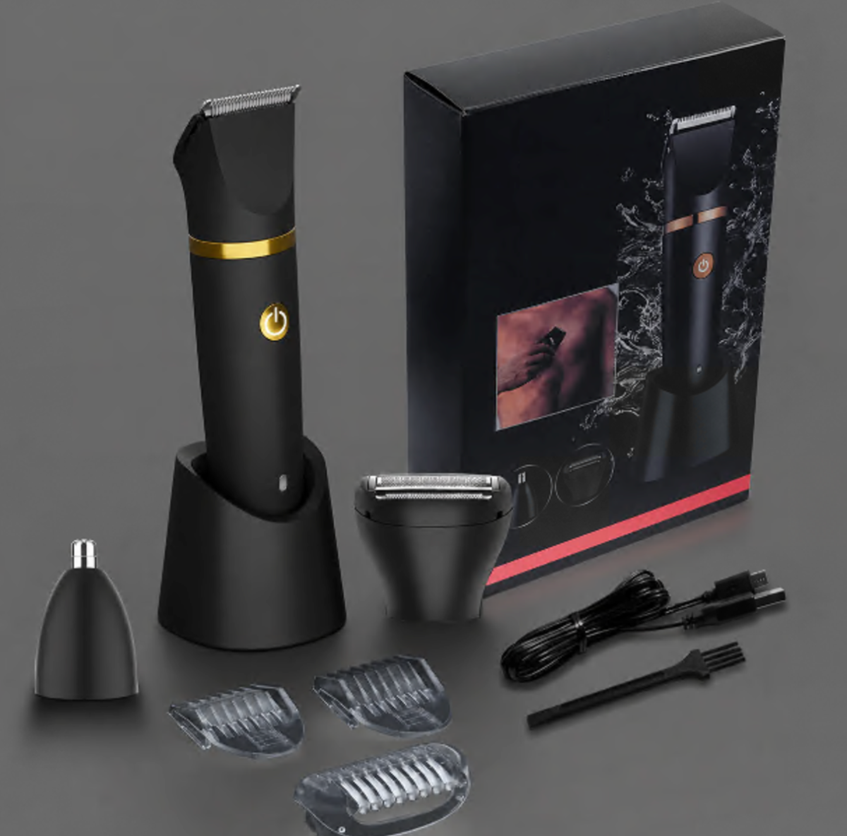 Washable Men Hair Trimmer