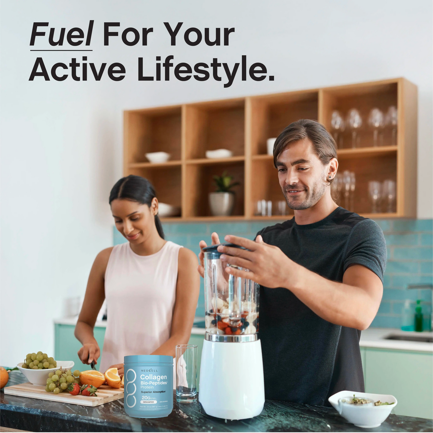 Grass‑Fed Collagen Peptides Powder