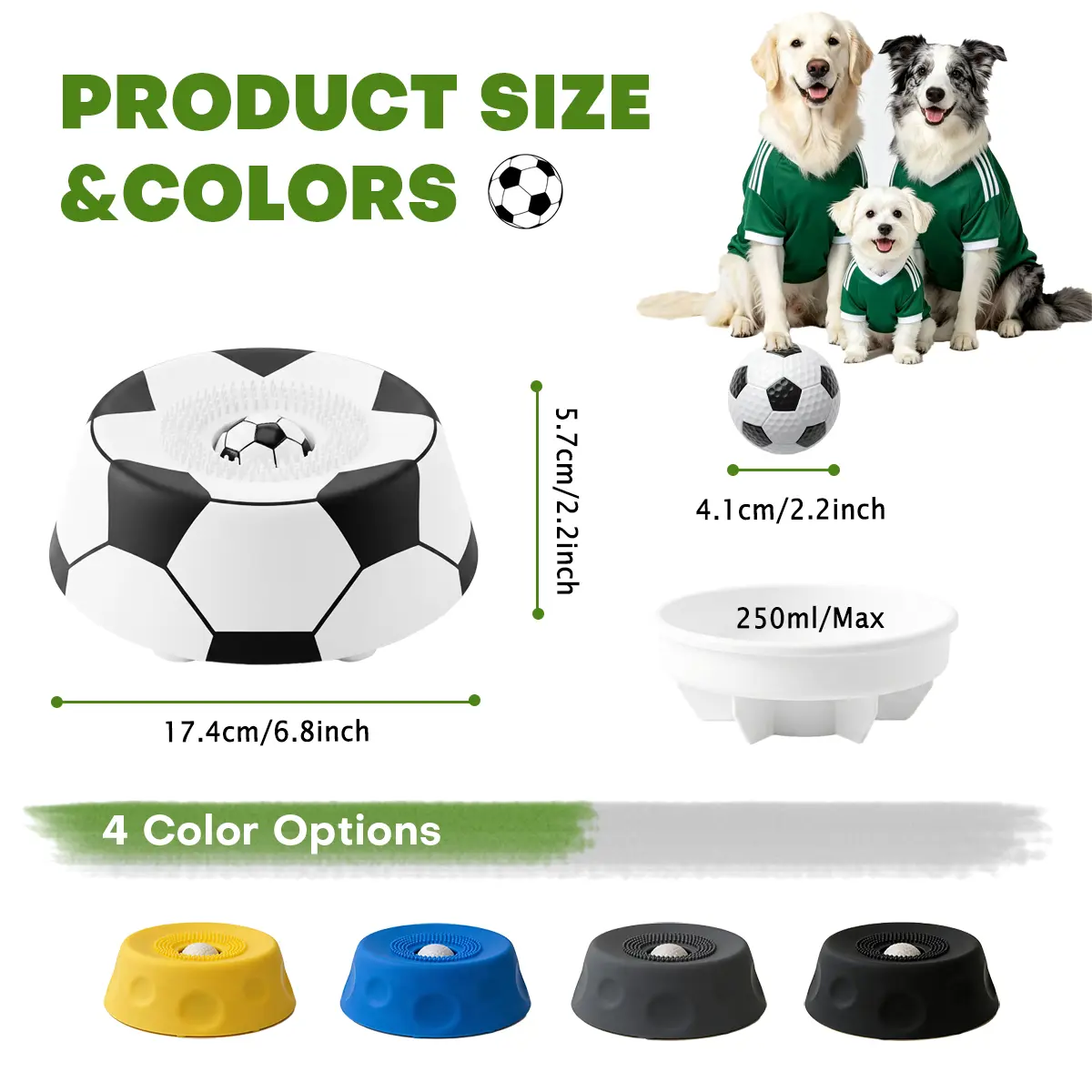 Large Suction Dog Treat Bowl