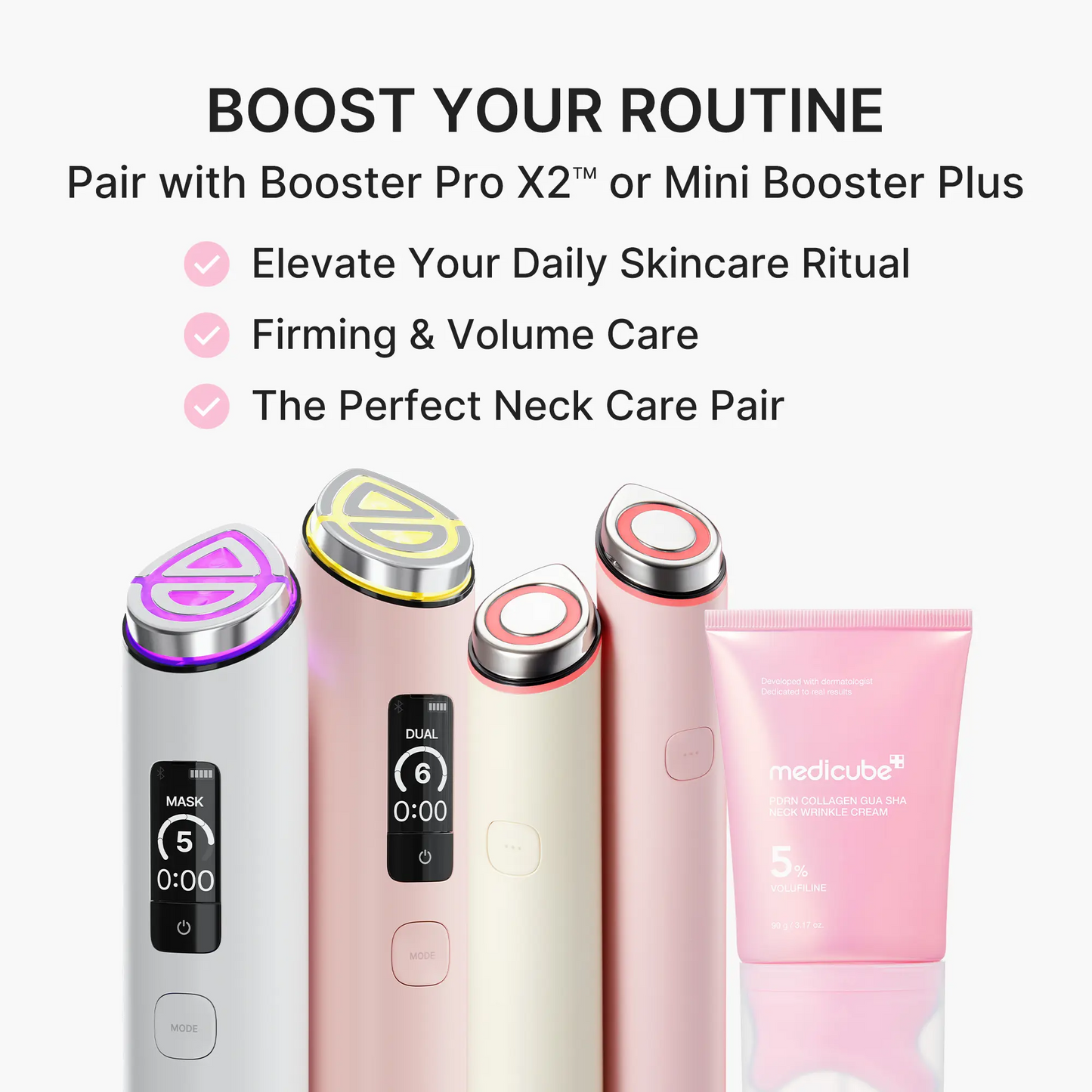 medicube PDRN Gua Sha Neck Cream