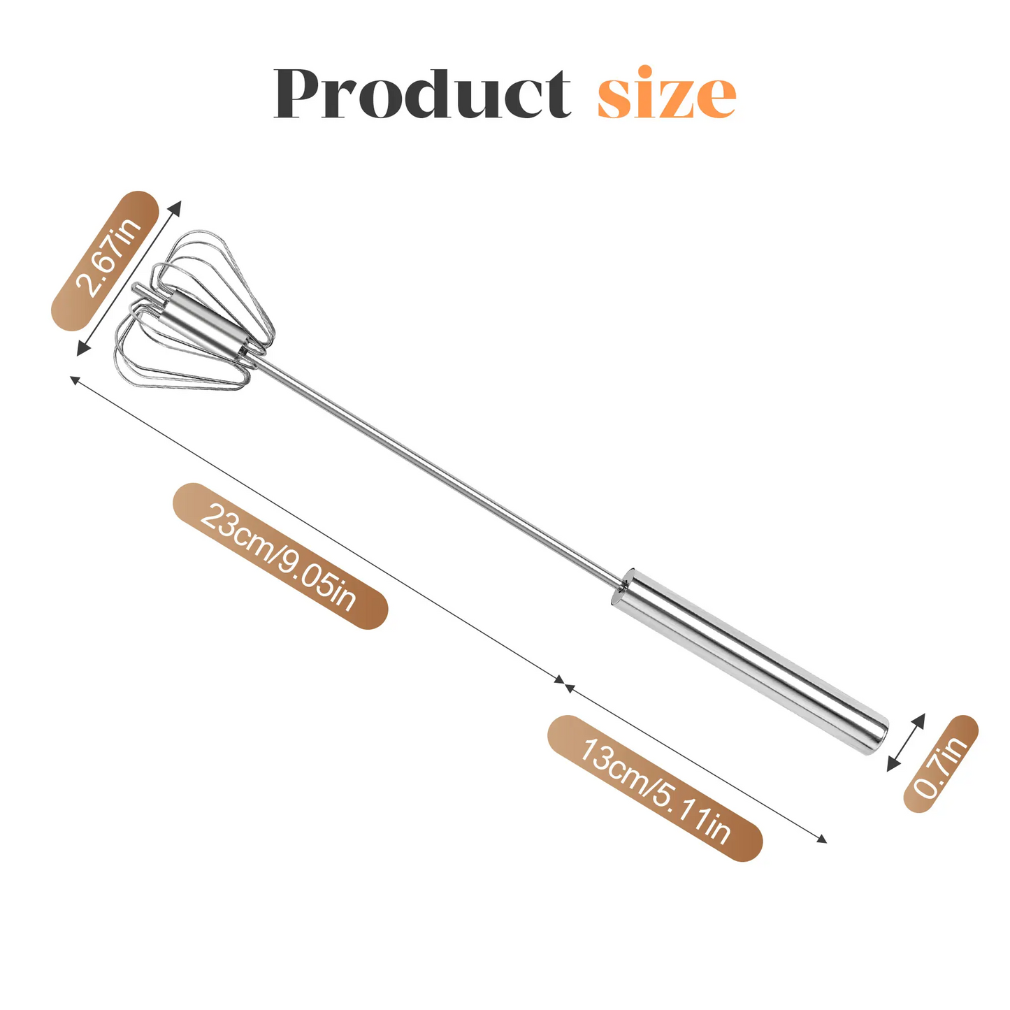 Food Grade Mixing Whisk