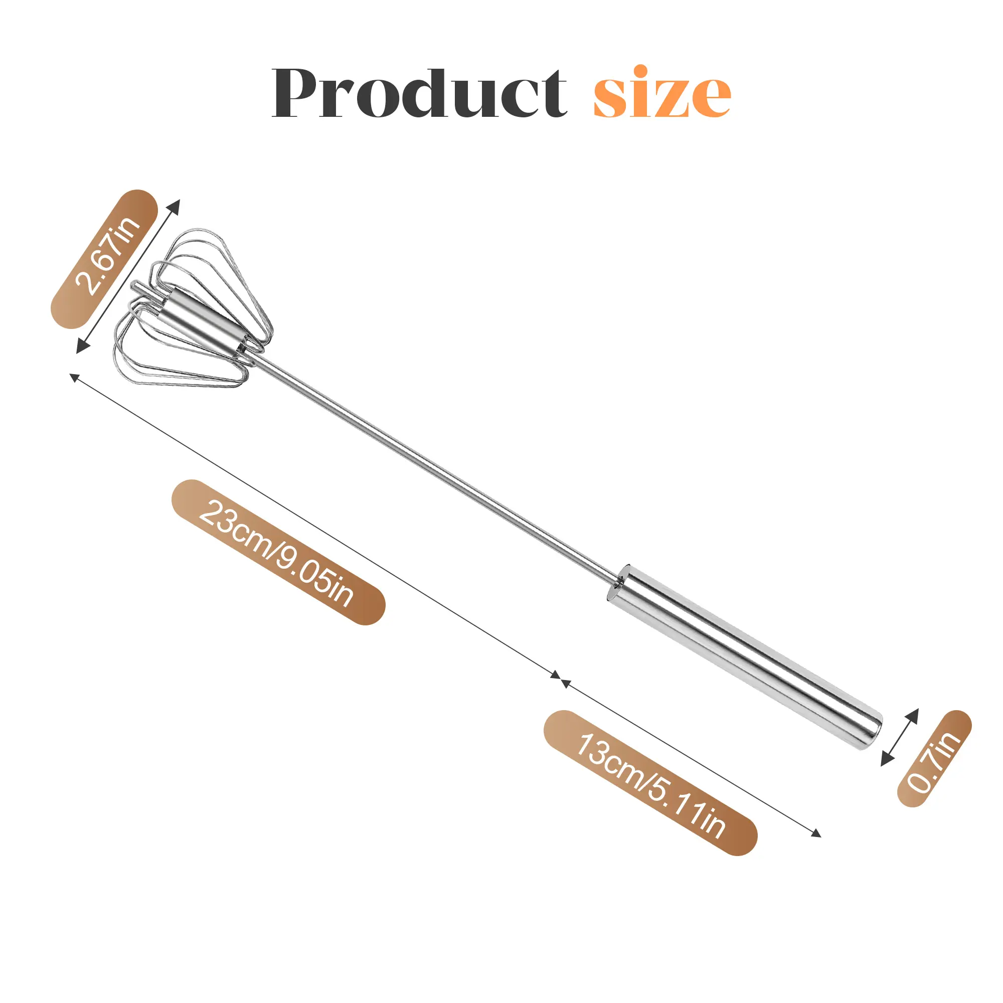 Food Grade Mixing Whisk